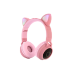 gblife pink cat ear headphone