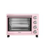 pink midea 25L electric oven