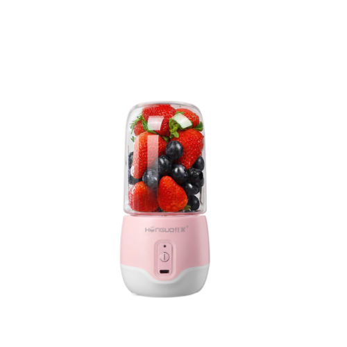 pink portable mini blender