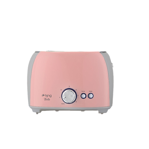 pink retro toaster